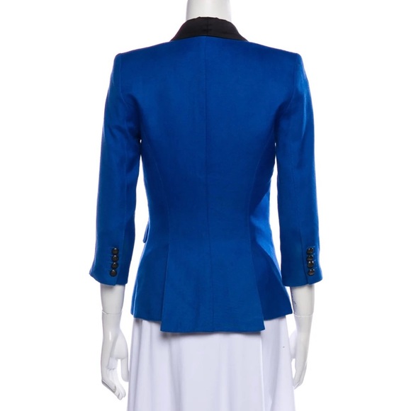 Smythe Blue Tuxedo Blazer - Picture 3 of 8